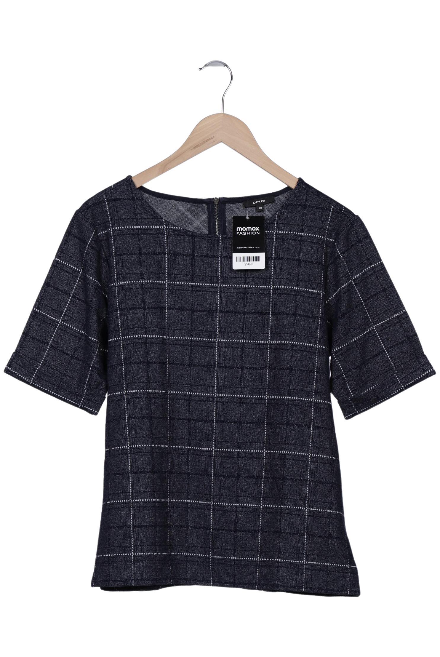 

Opus Damen T-Shirt, marineblau, Gr. 40