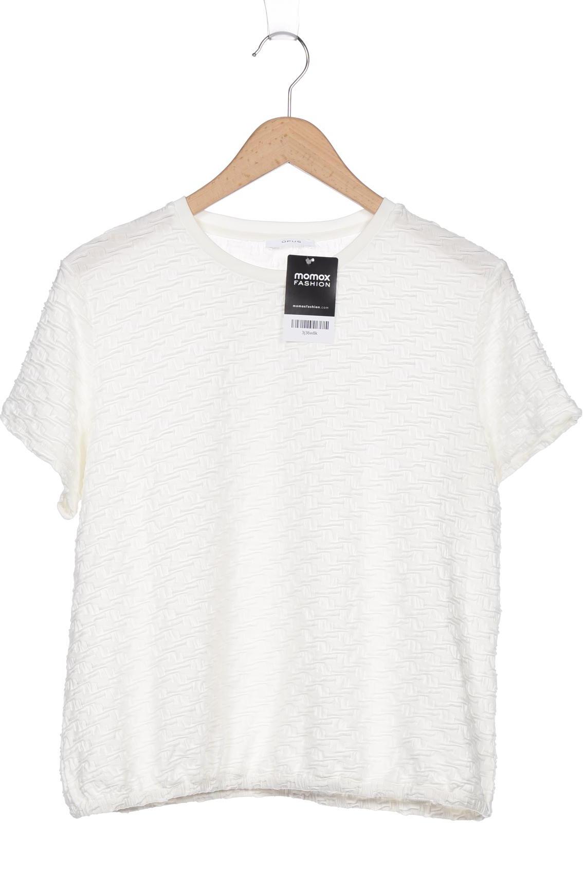 

Opus Damen T-Shirt, weiß, Gr. 40
