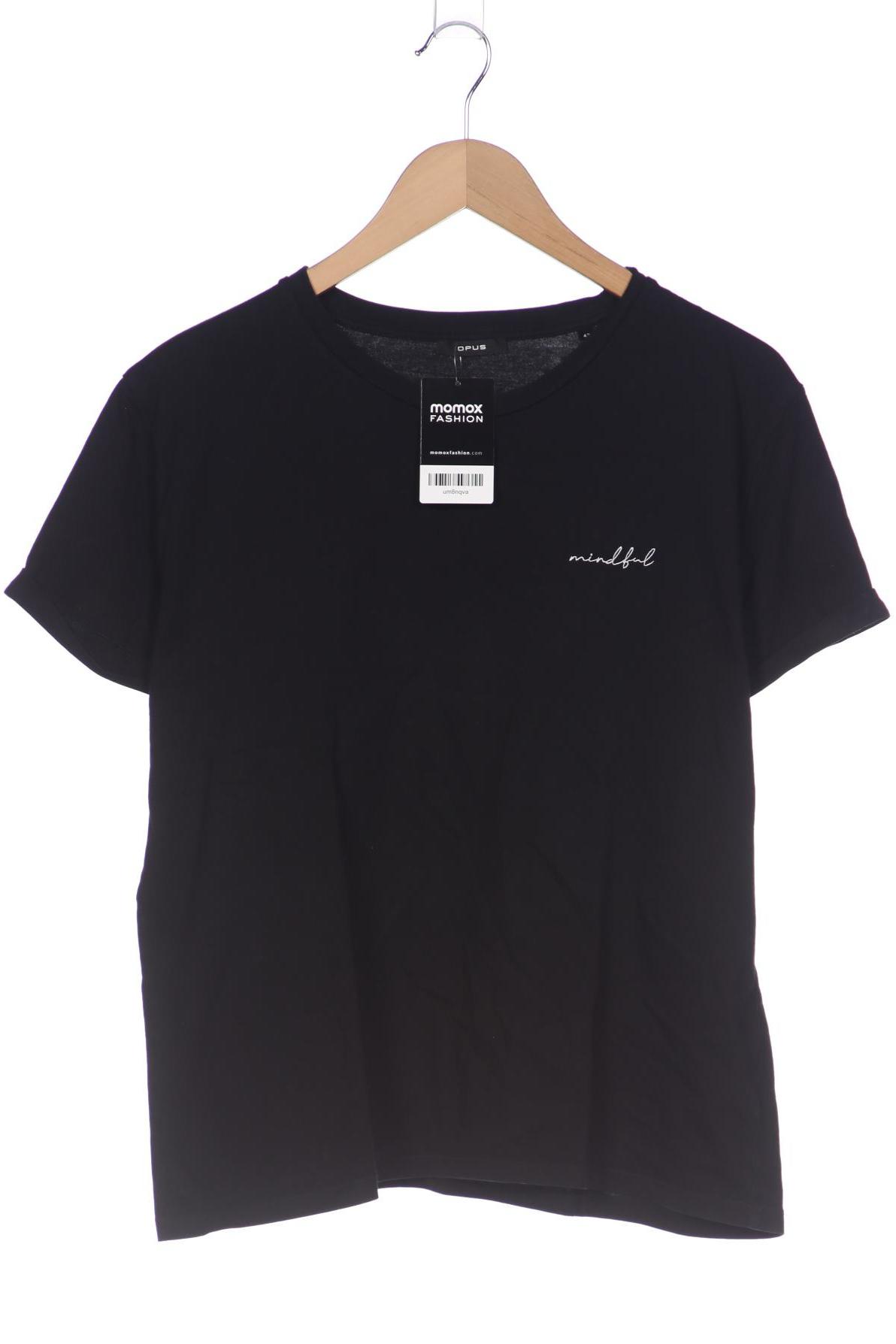 

Opus Damen T-Shirt, schwarz, Gr. 42