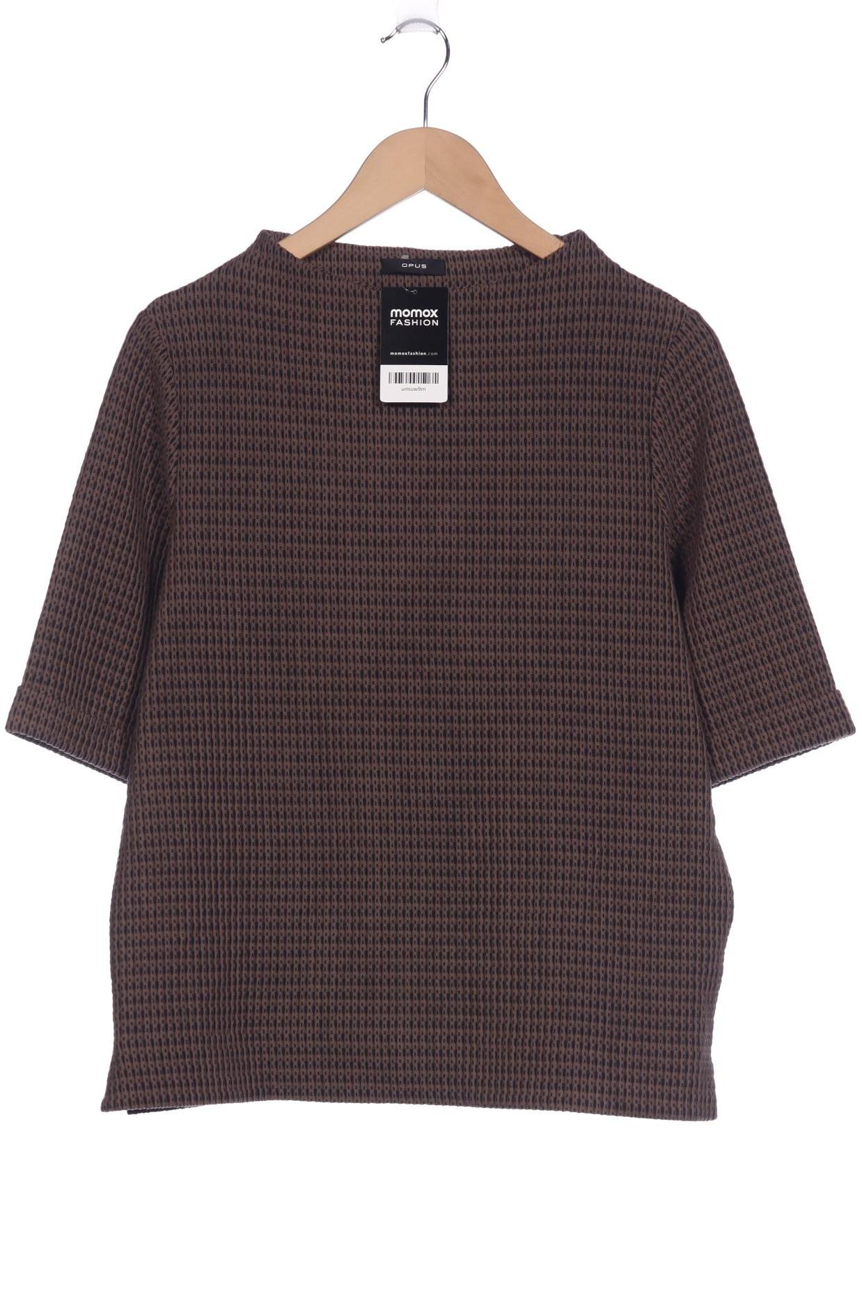 

Opus Damen T-Shirt, braun, Gr. 40