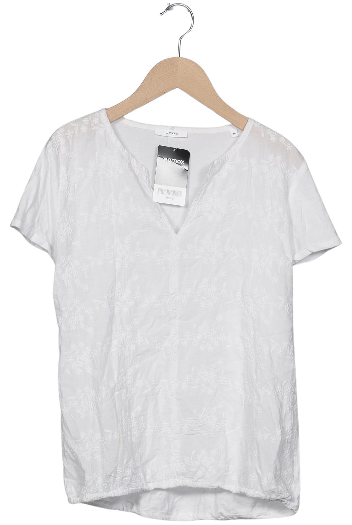 

Opus Damen T-Shirt, weiß, Gr. 36