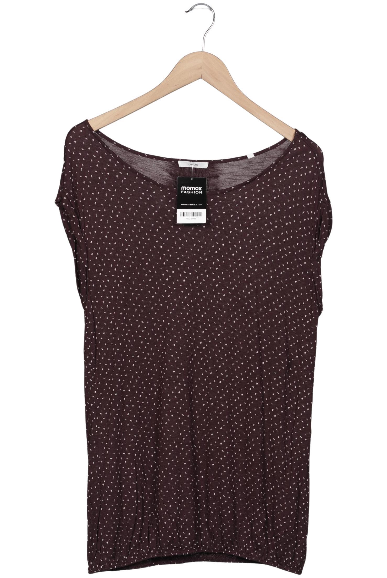 

Opus Damen T-Shirt, bordeaux, Gr. 42