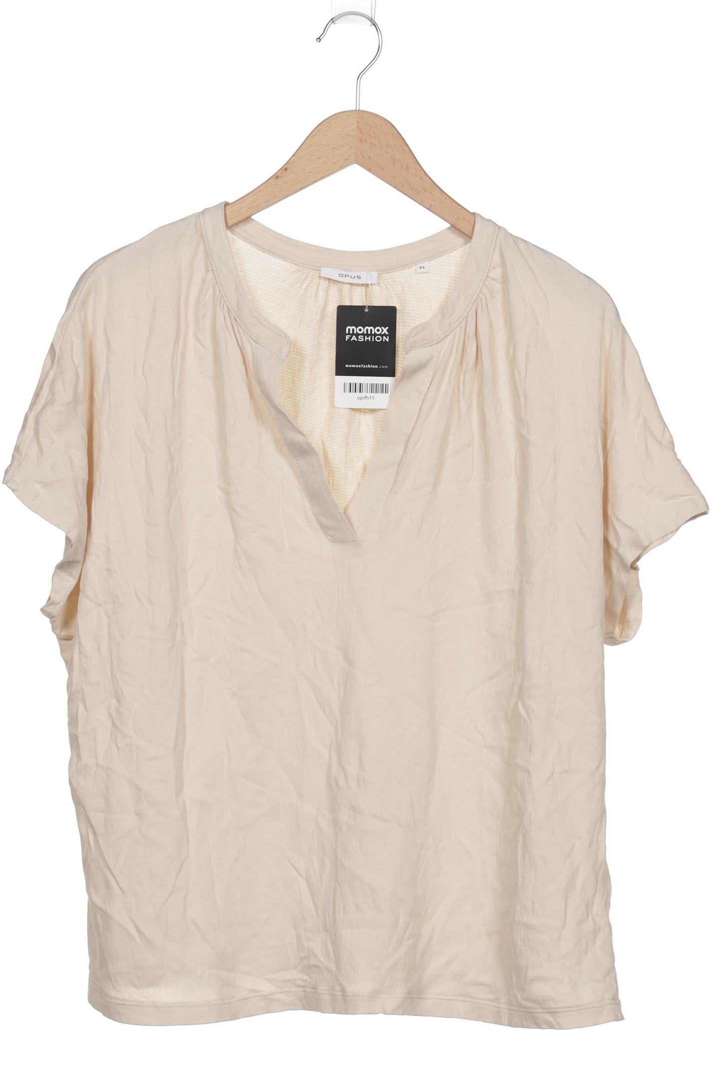

Opus Damen T-Shirt, cremeweiß, Gr. 44