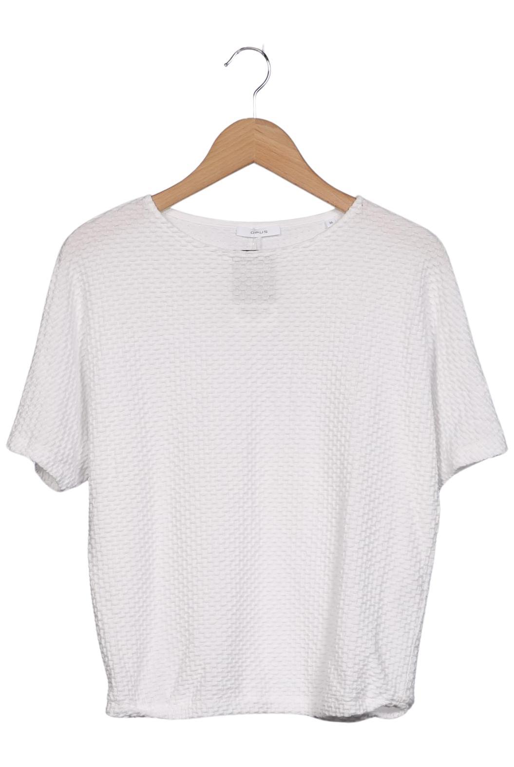 

Opus Damen T-Shirt, weiß, Gr. 36