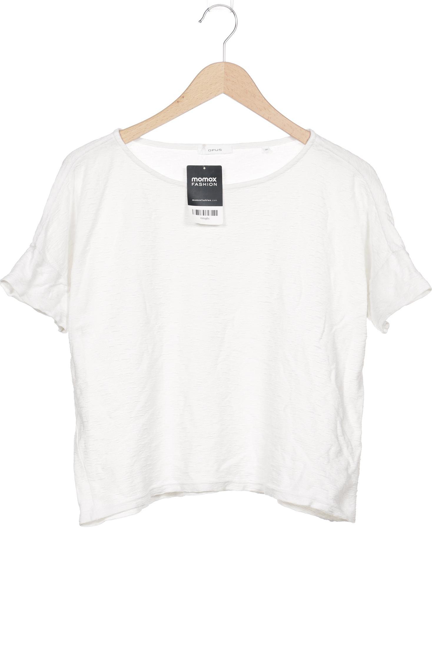 

Opus Damen T-Shirt, weiß, Gr. 36