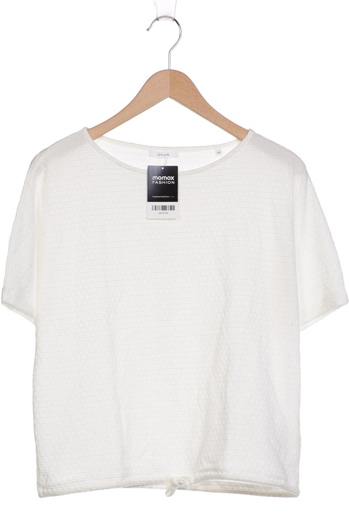 

Opus Damen T-Shirt, weiß, Gr. 40
