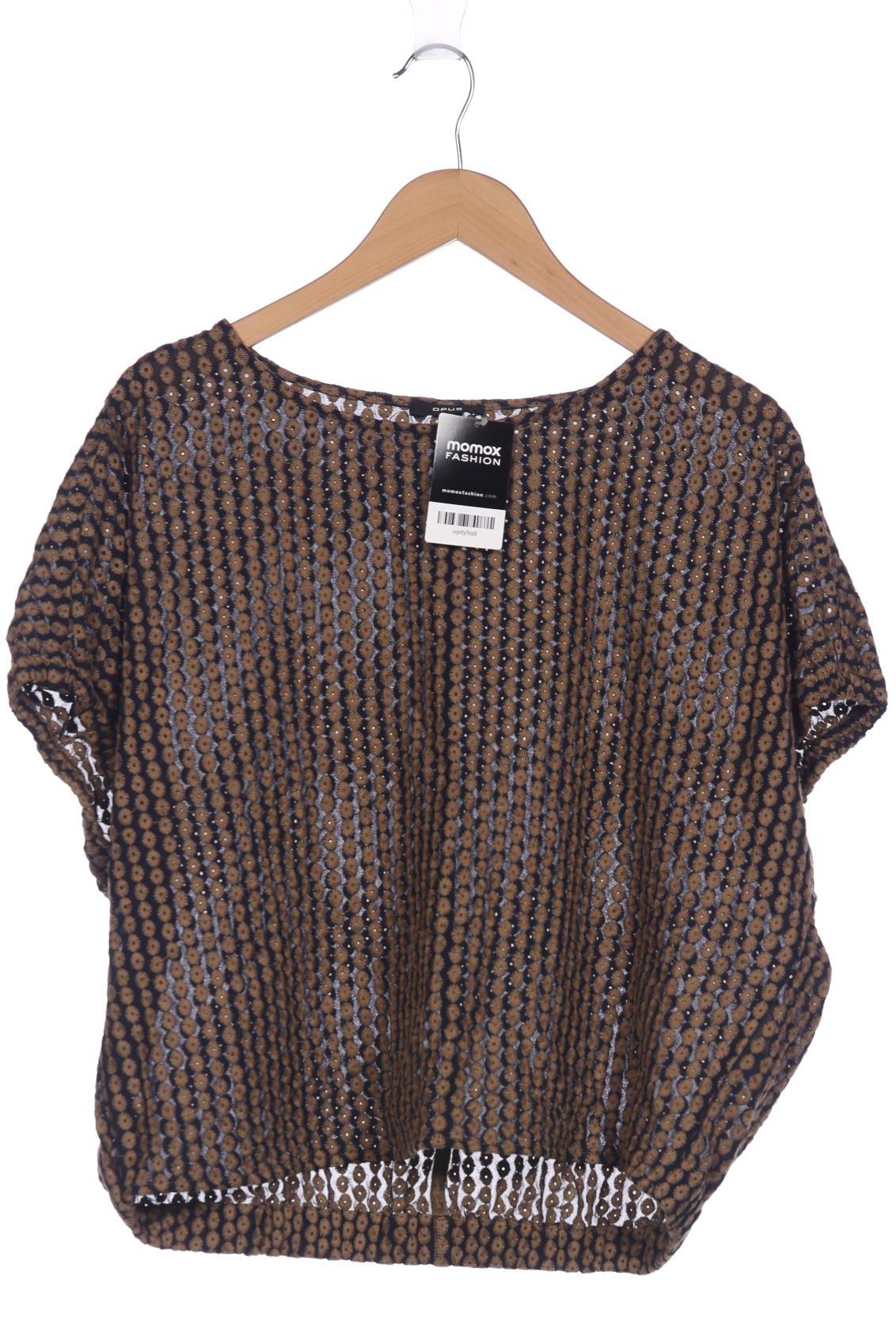 

Opus Damen T-Shirt, braun, Gr. 42
