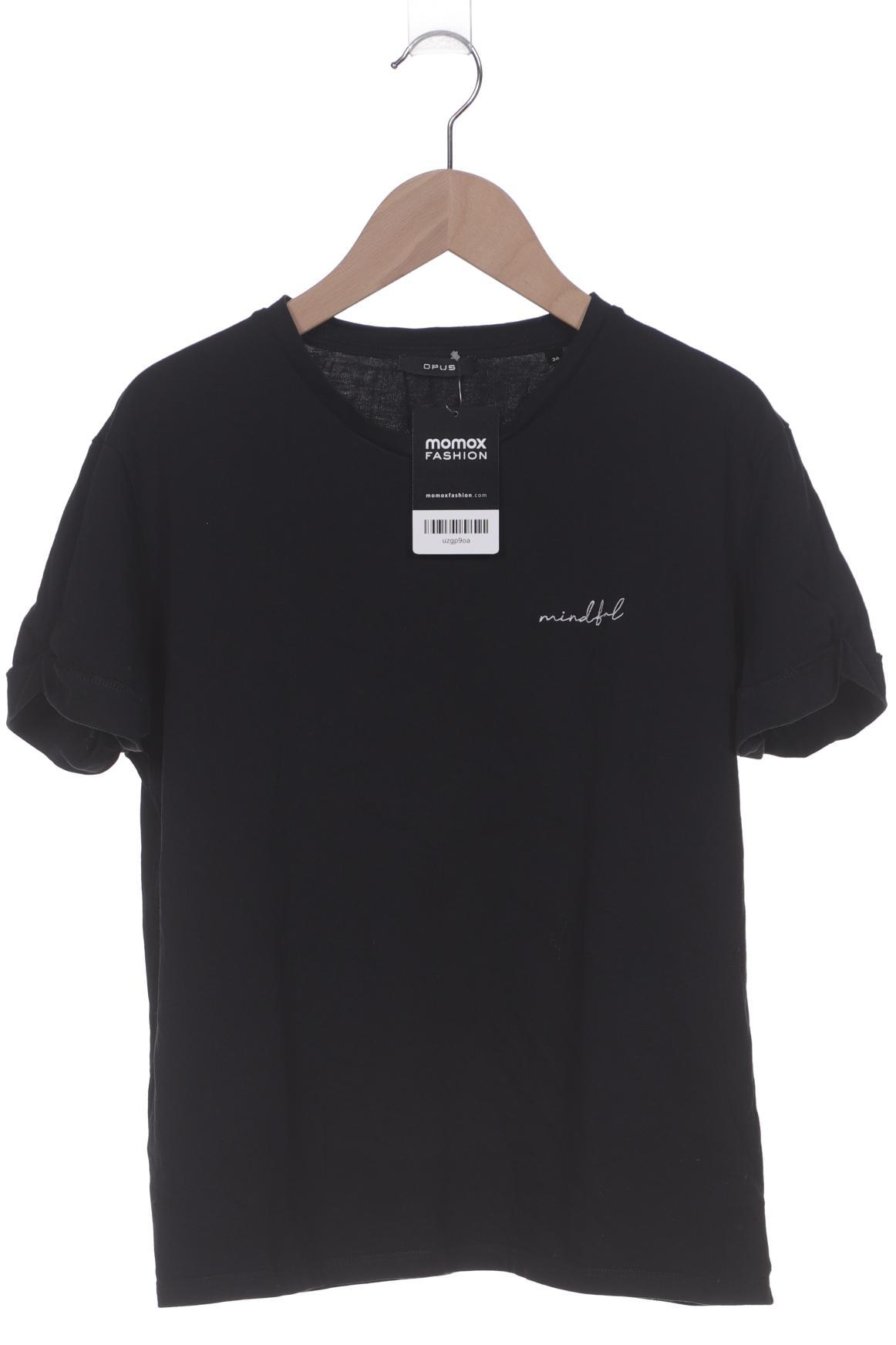 

Opus Damen T-Shirt, schwarz, Gr. 36