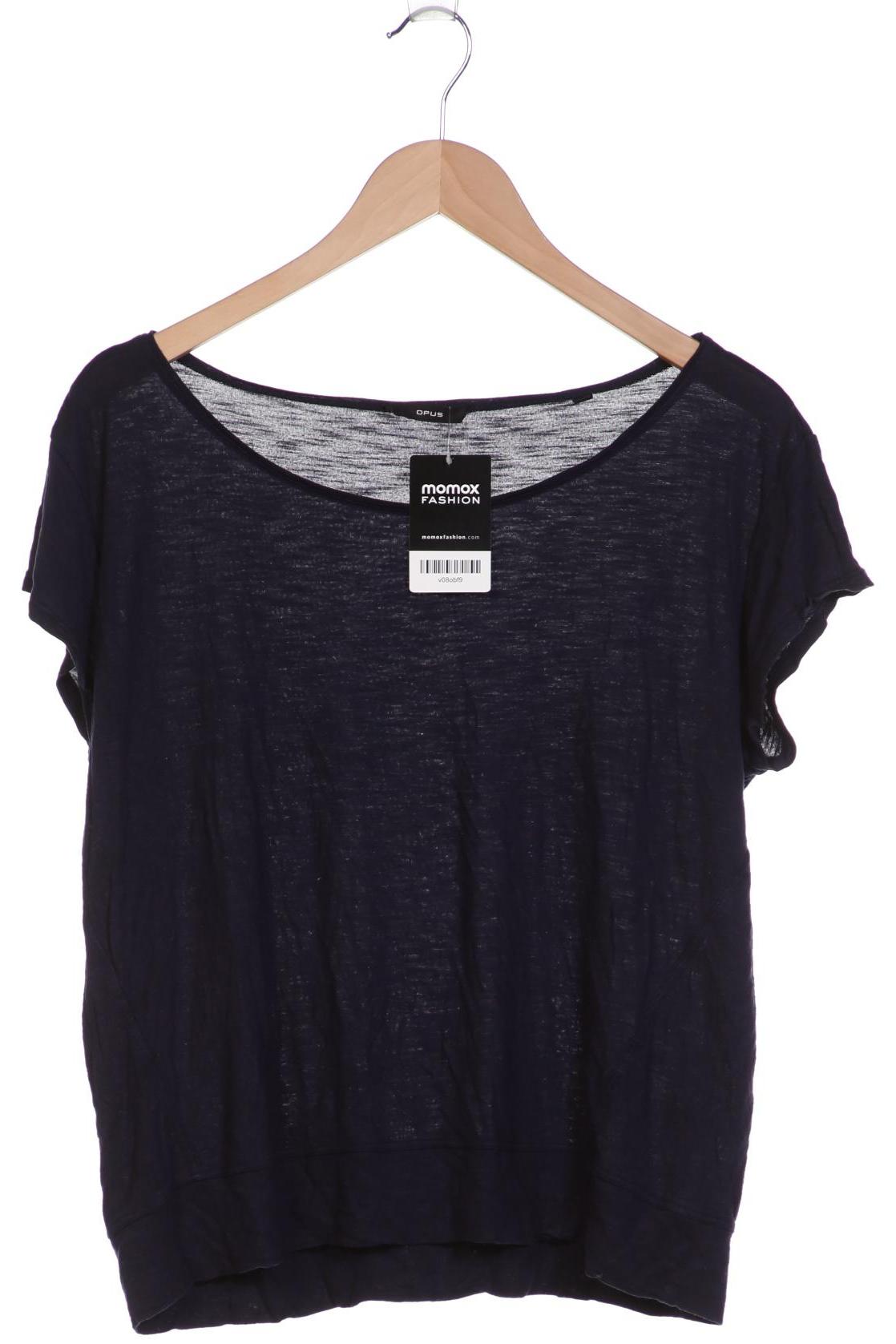 

Opus Damen T-Shirt, marineblau, Gr. 42