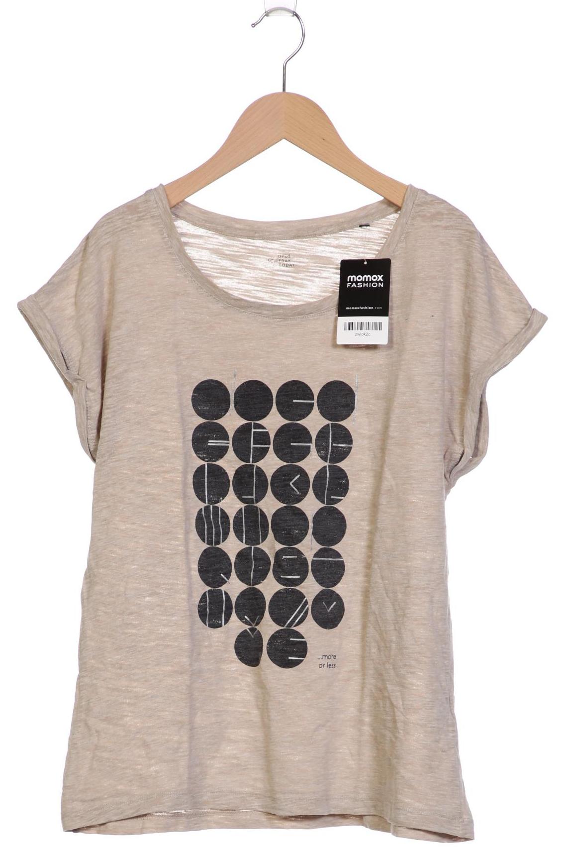 

Opus Damen T-Shirt, beige, Gr. 38