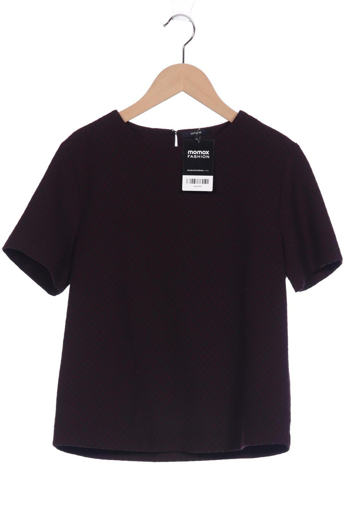 

Opus Damen T-Shirt, bordeaux, Gr. 36