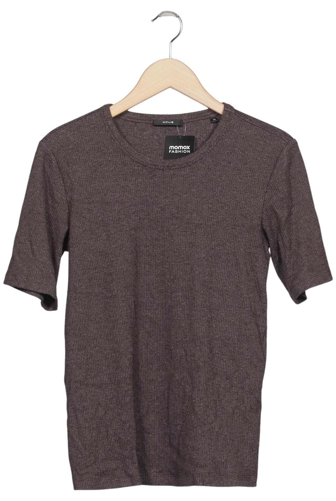 

Opus Damen T-Shirt, braun, Gr. 42
