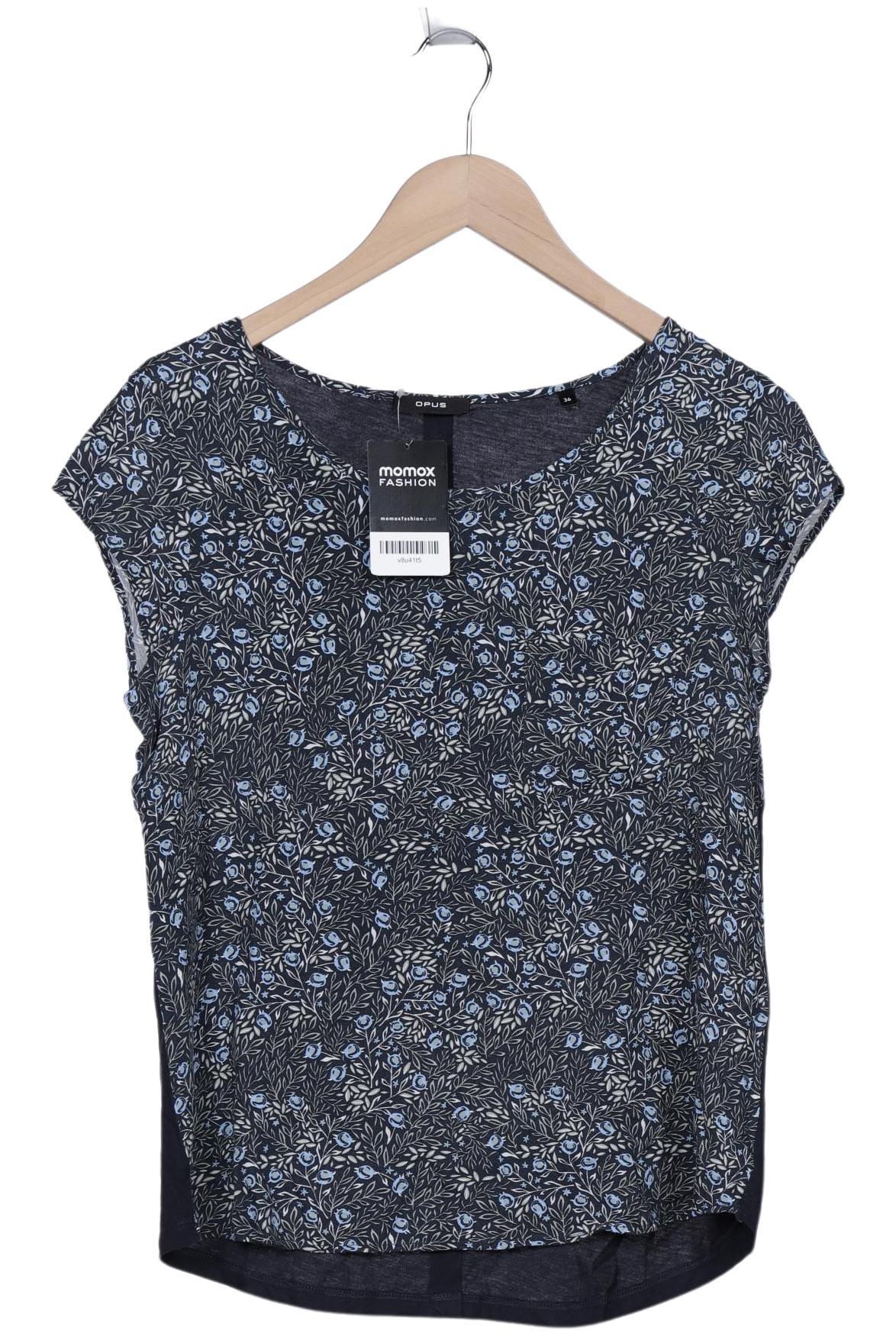

Opus Damen T-Shirt, marineblau, Gr. 36