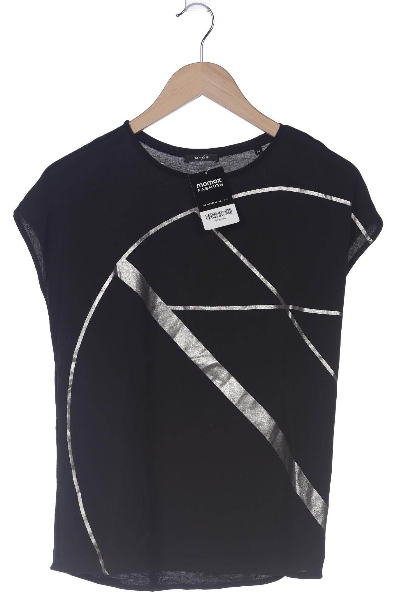 

Opus Damen T-Shirt, schwarz, Gr. 36