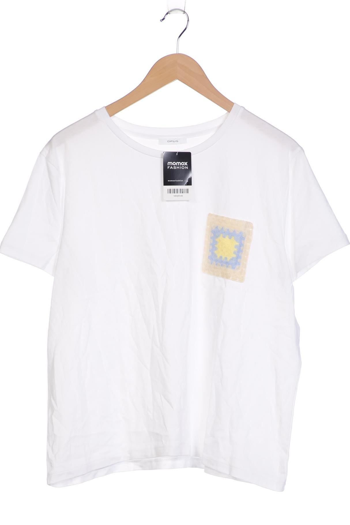 

Opus Damen T-Shirt, weiß, Gr. 44