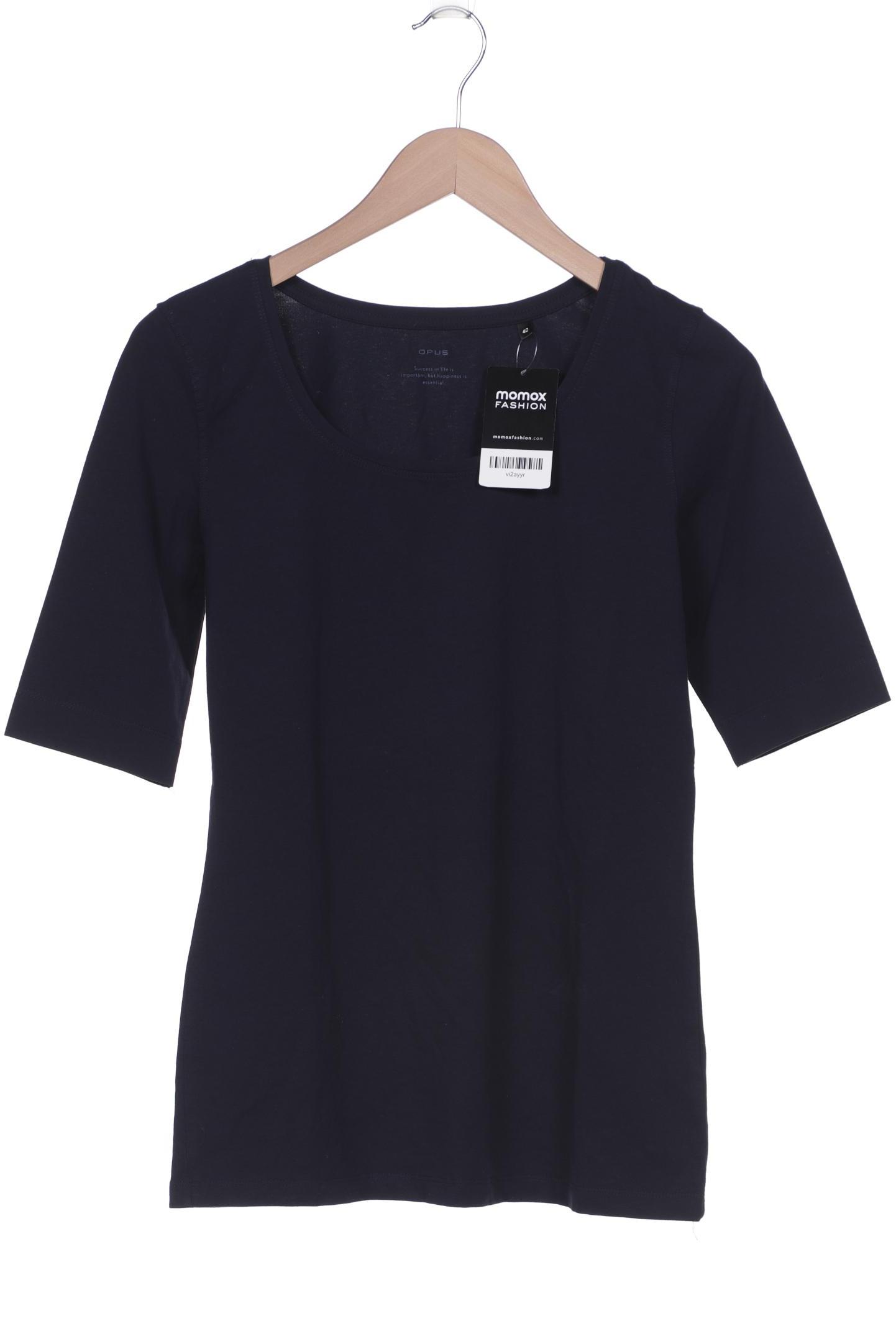 

Opus Damen T-Shirt, marineblau