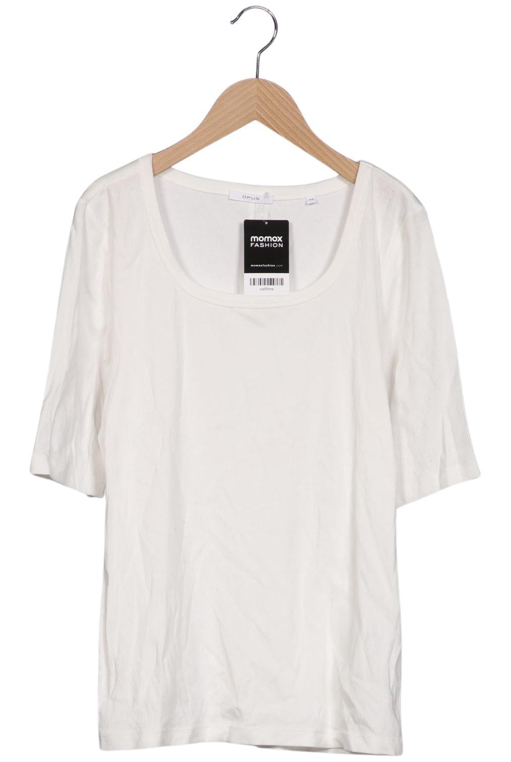 

Opus Damen T-Shirt, weiß, Gr. 42