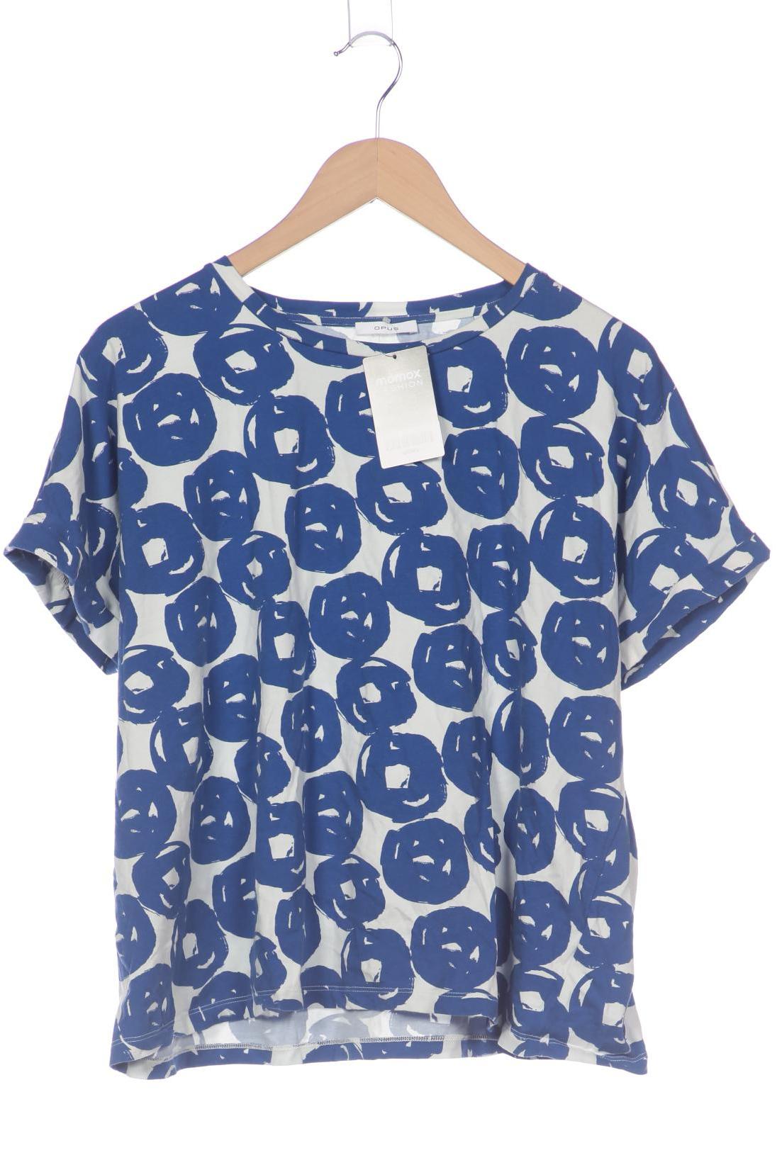 

Opus Damen T-Shirt, blau, Gr. 38