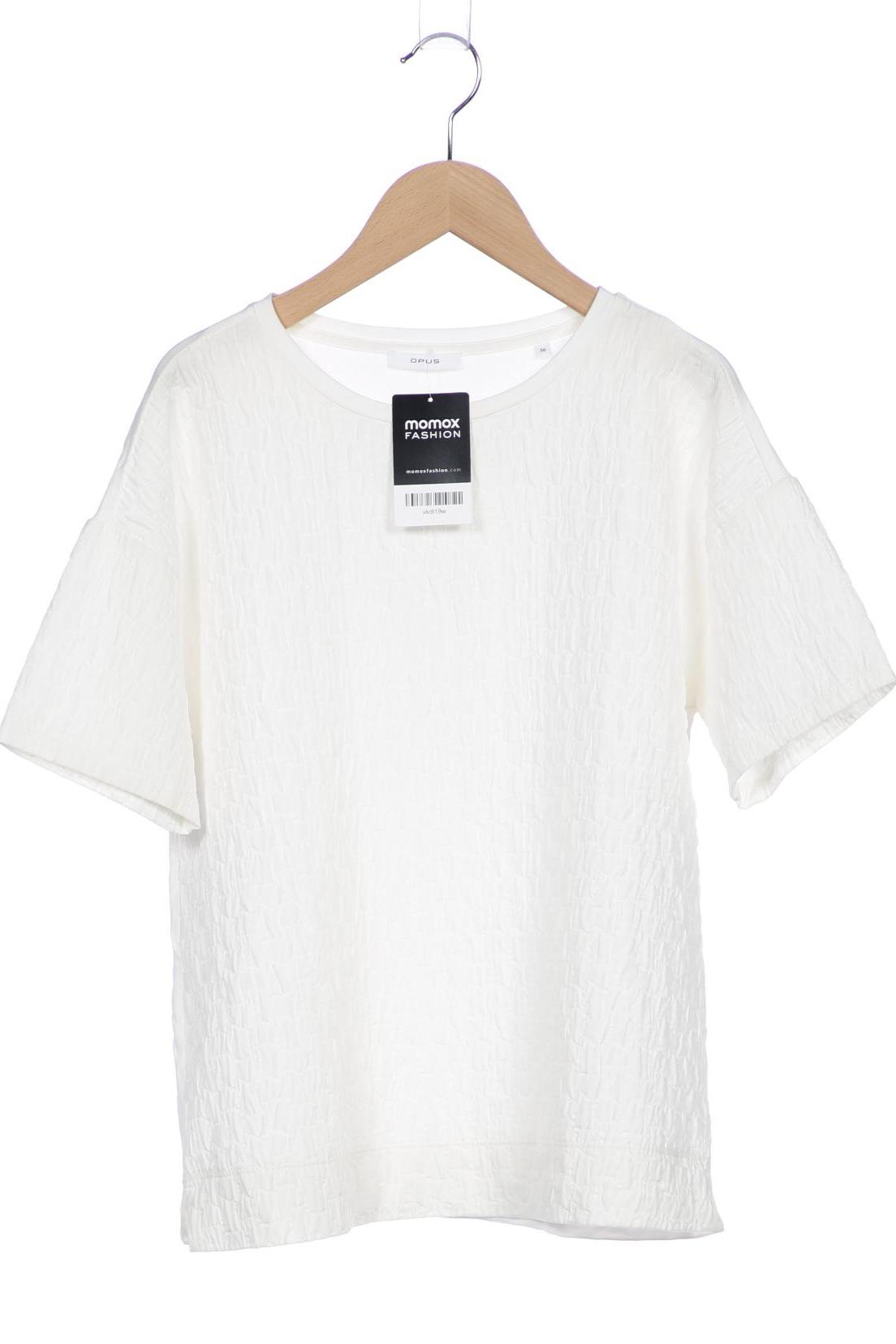 

Opus Damen T-Shirt, weiß, Gr. 36