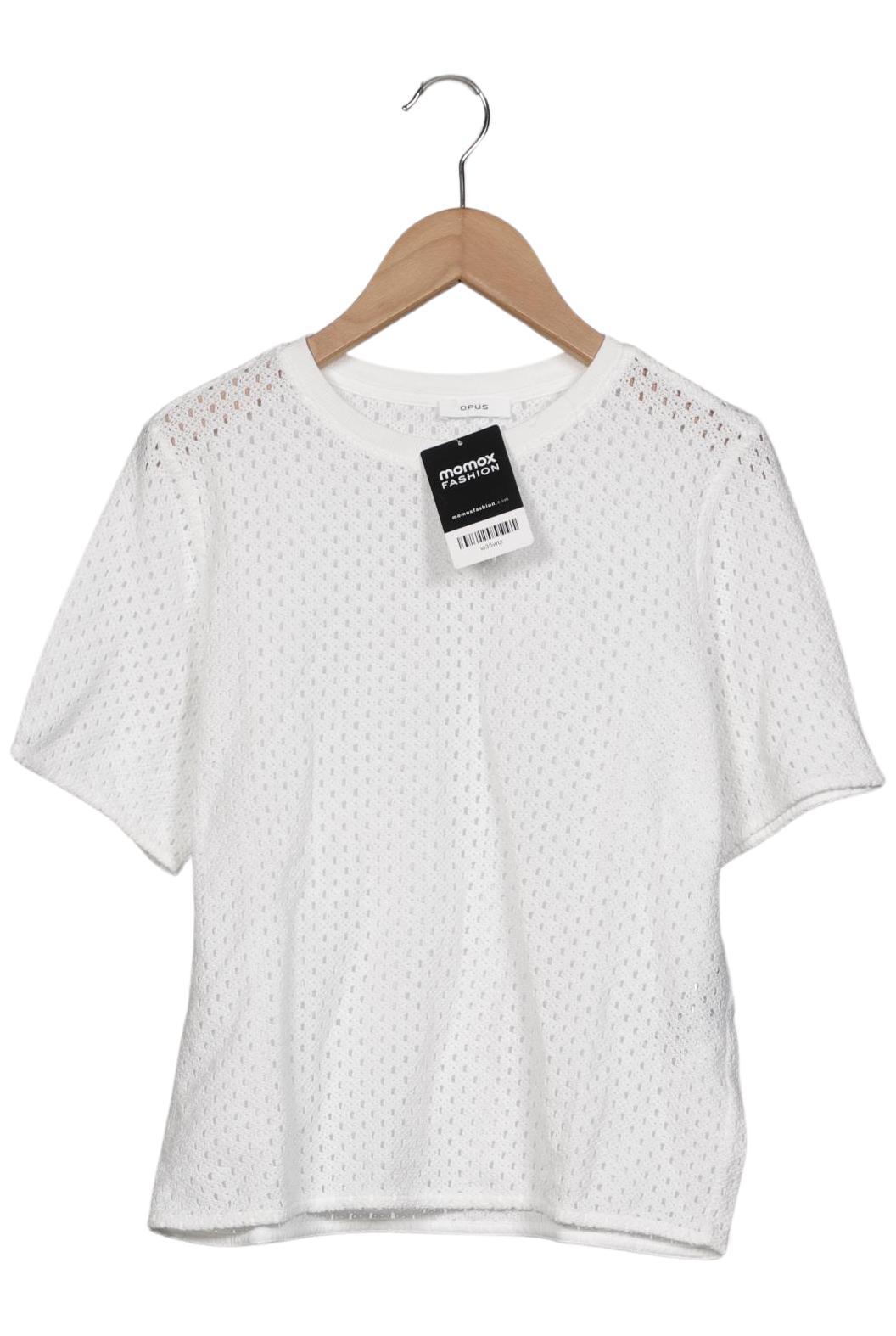 

Opus Damen T-Shirt, weiß, Gr. 36