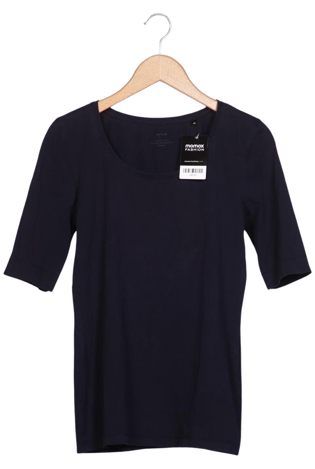 

Opus Damen T-Shirt, marineblau, Gr. 42
