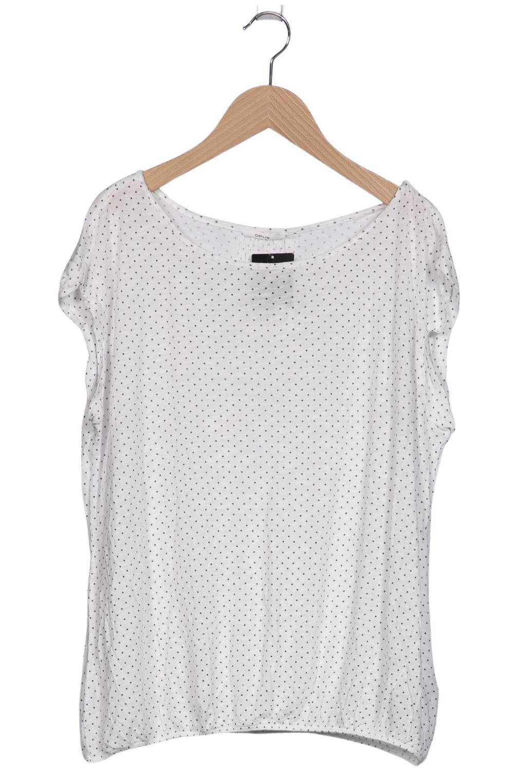 

Opus Damen T-Shirt, weiß, Gr. 42