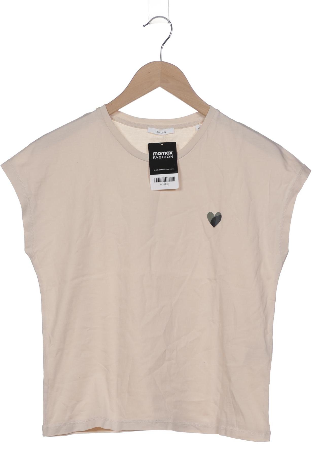 

Opus Damen T-Shirt, beige, Gr. 36