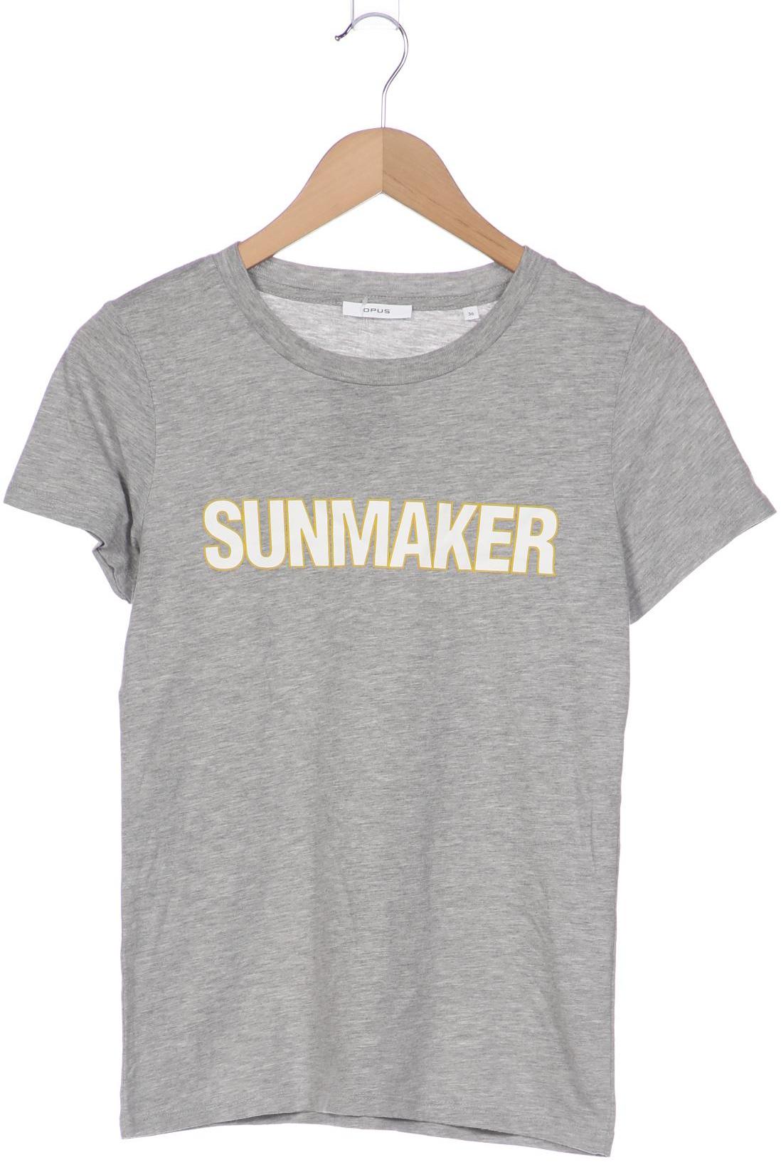 

Opus Damen T-Shirt, grau, Gr. 36