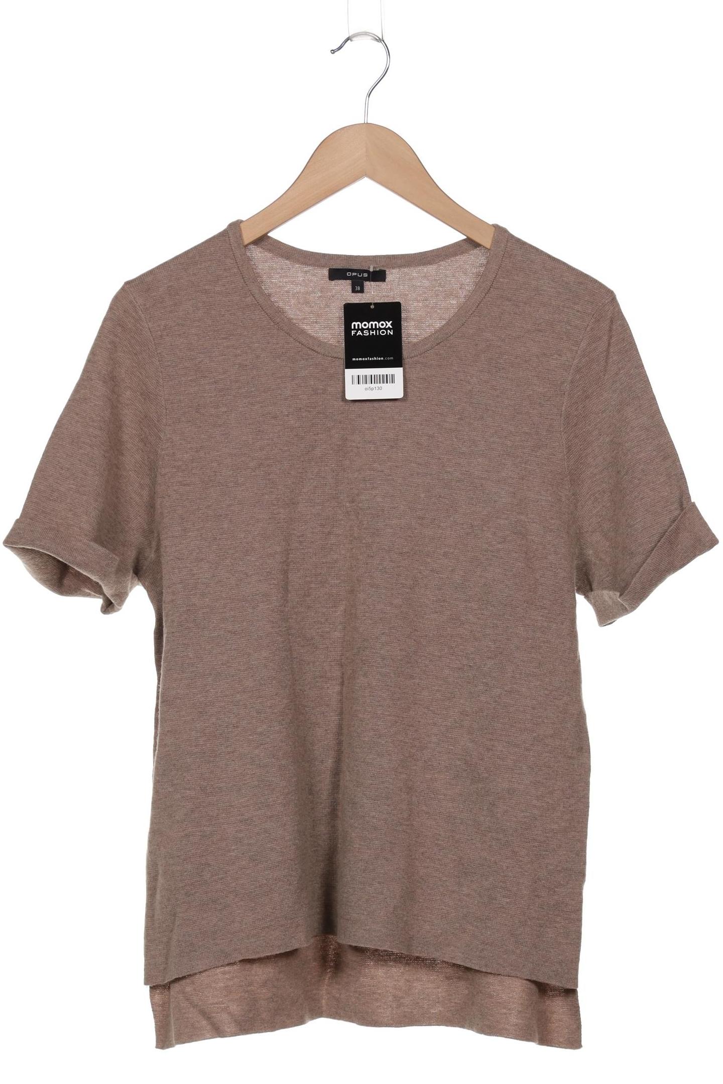 

Opus Damen T-Shirt, braun, Gr. 38