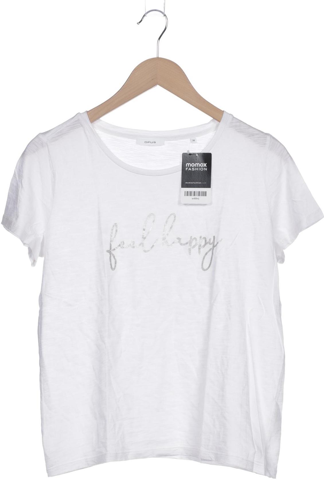 

Opus Damen T-Shirt, weiß, Gr. 38