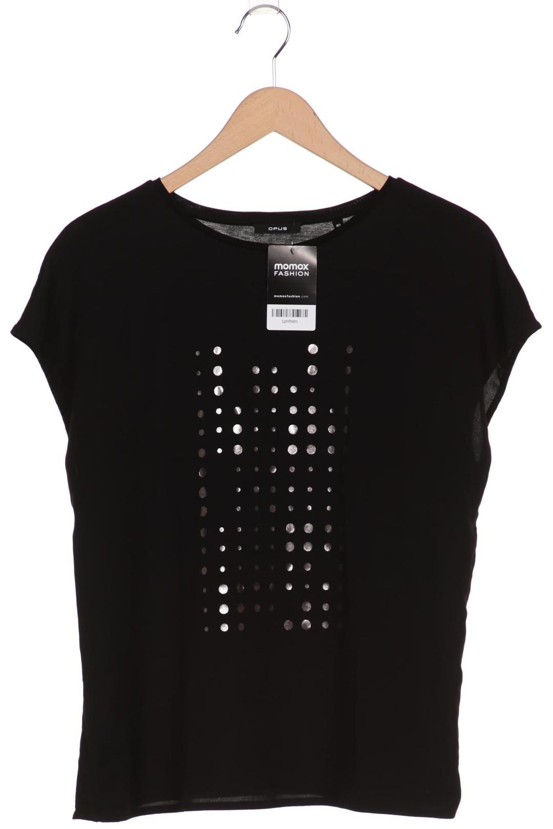 

Opus Damen T-Shirt, schwarz, Gr. 40