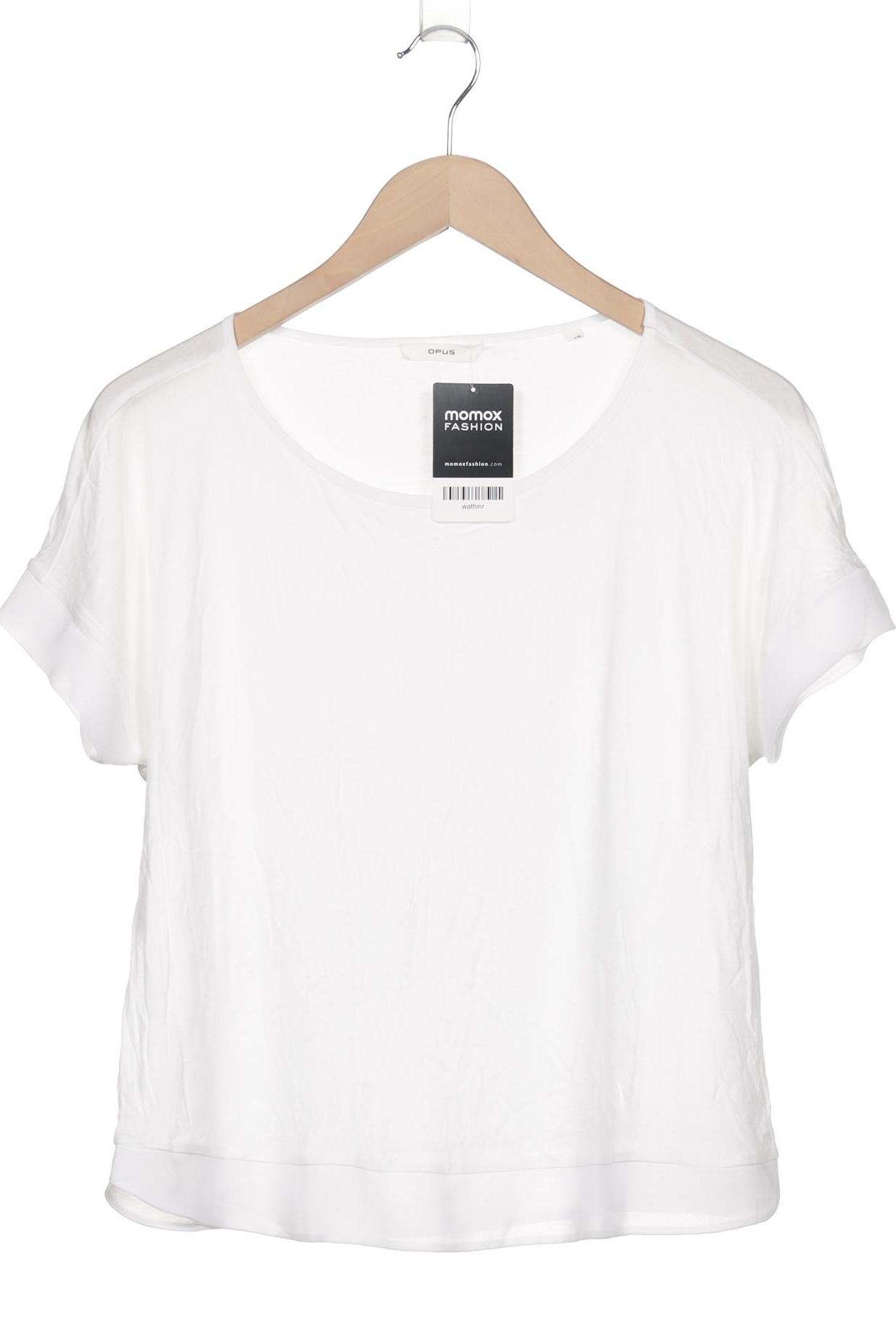 

Opus Damen T-Shirt, weiß, Gr. 38