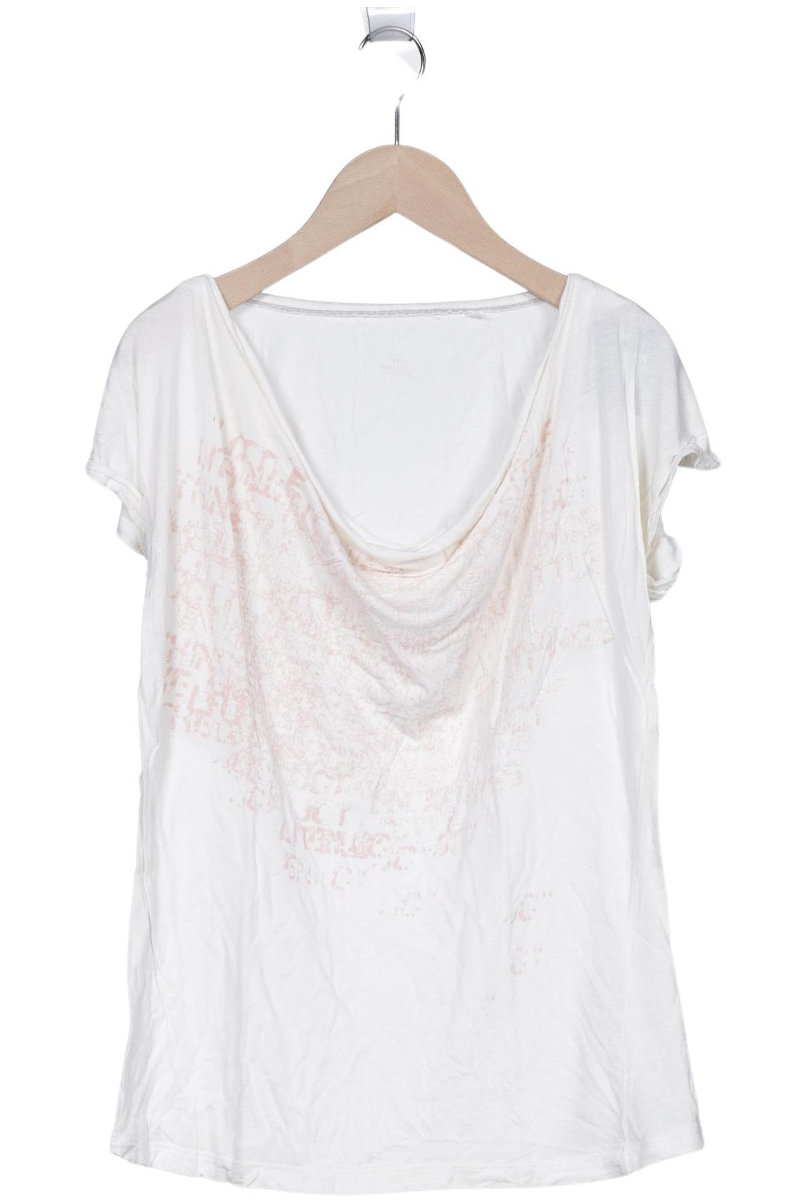 

Opus Damen T-Shirt, cremeweiß, Gr. 38
