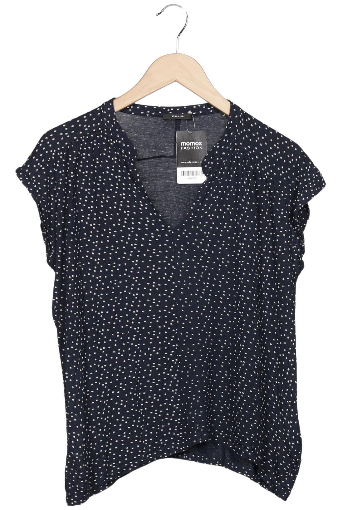 

Opus Damen T-Shirt, marineblau, Gr. 40