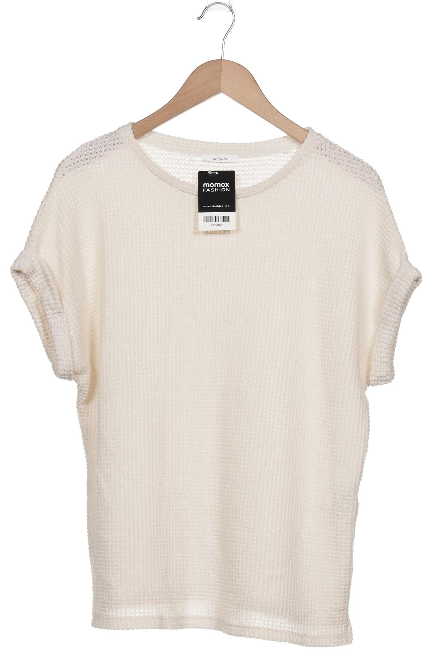 

Opus Damen T-Shirt, cremeweiß, Gr. 40