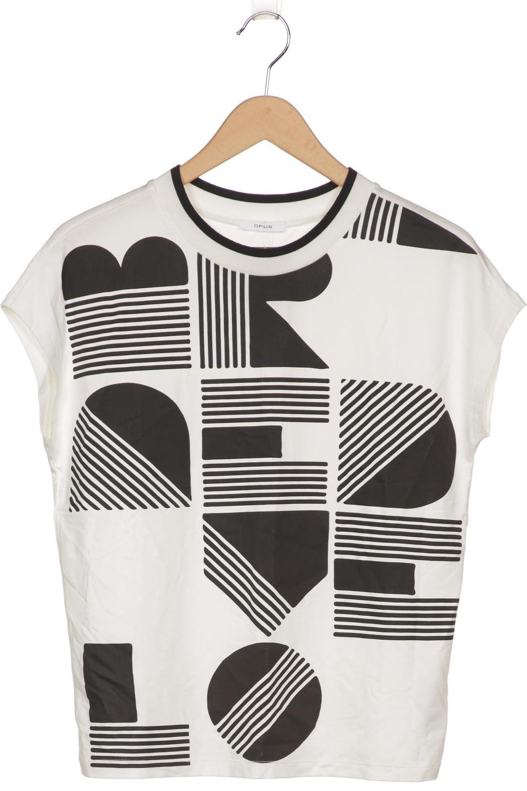 

Opus Damen T-Shirt, weiß, Gr. 36