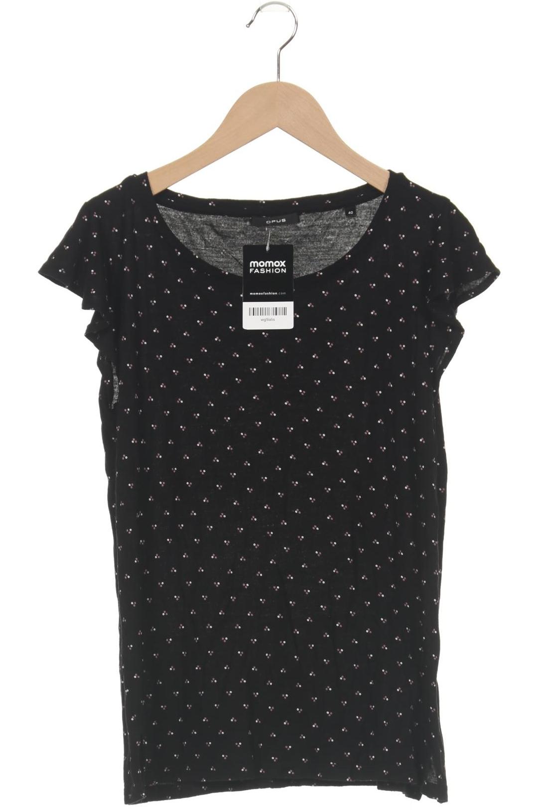 

Opus Damen T-Shirt, schwarz, Gr. 40