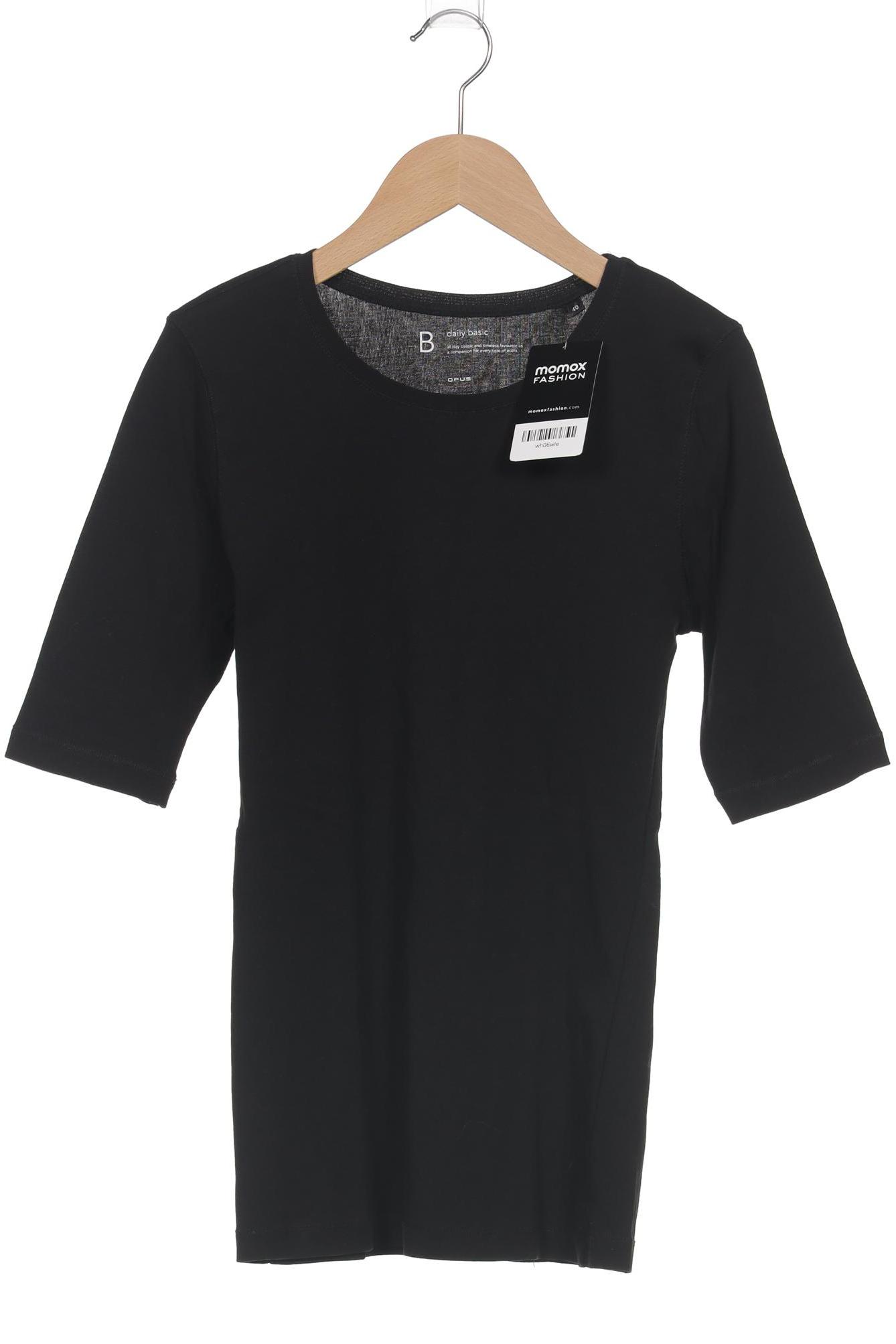 

Opus Damen T-Shirt, schwarz, Gr. 40