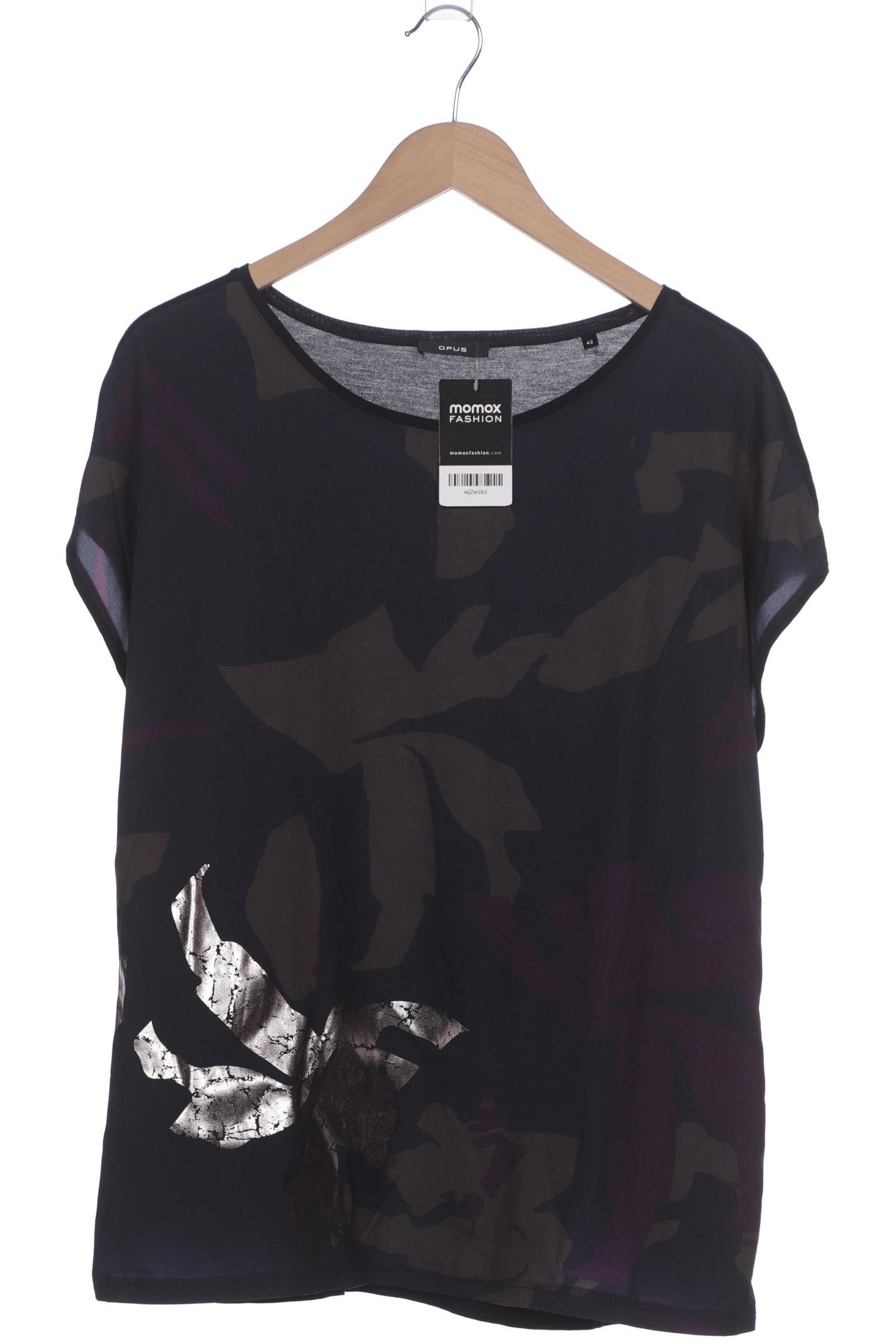

Opus Damen T-Shirt, marineblau, Gr. 42