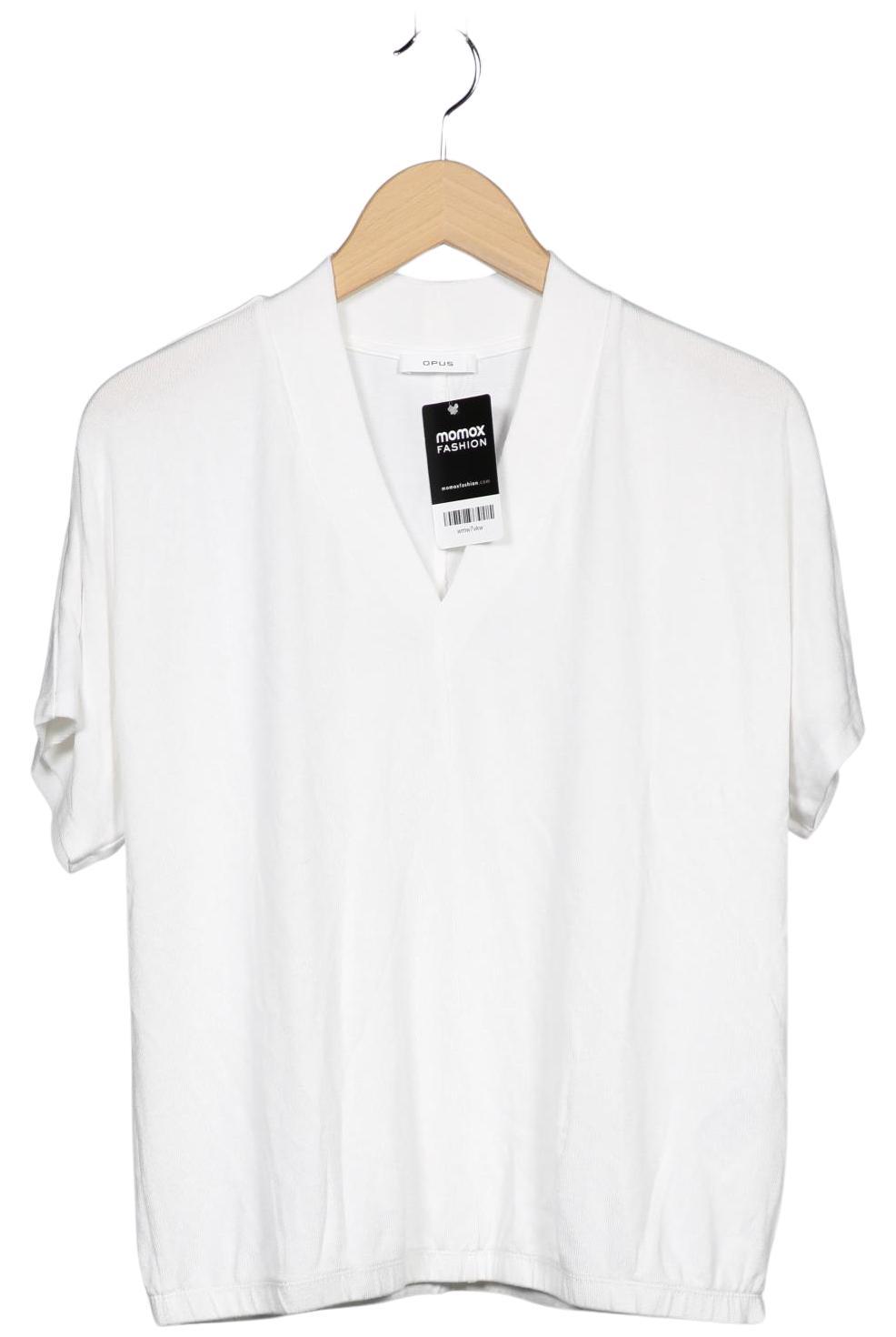 

Opus Damen T-Shirt, weiß, Gr. 40