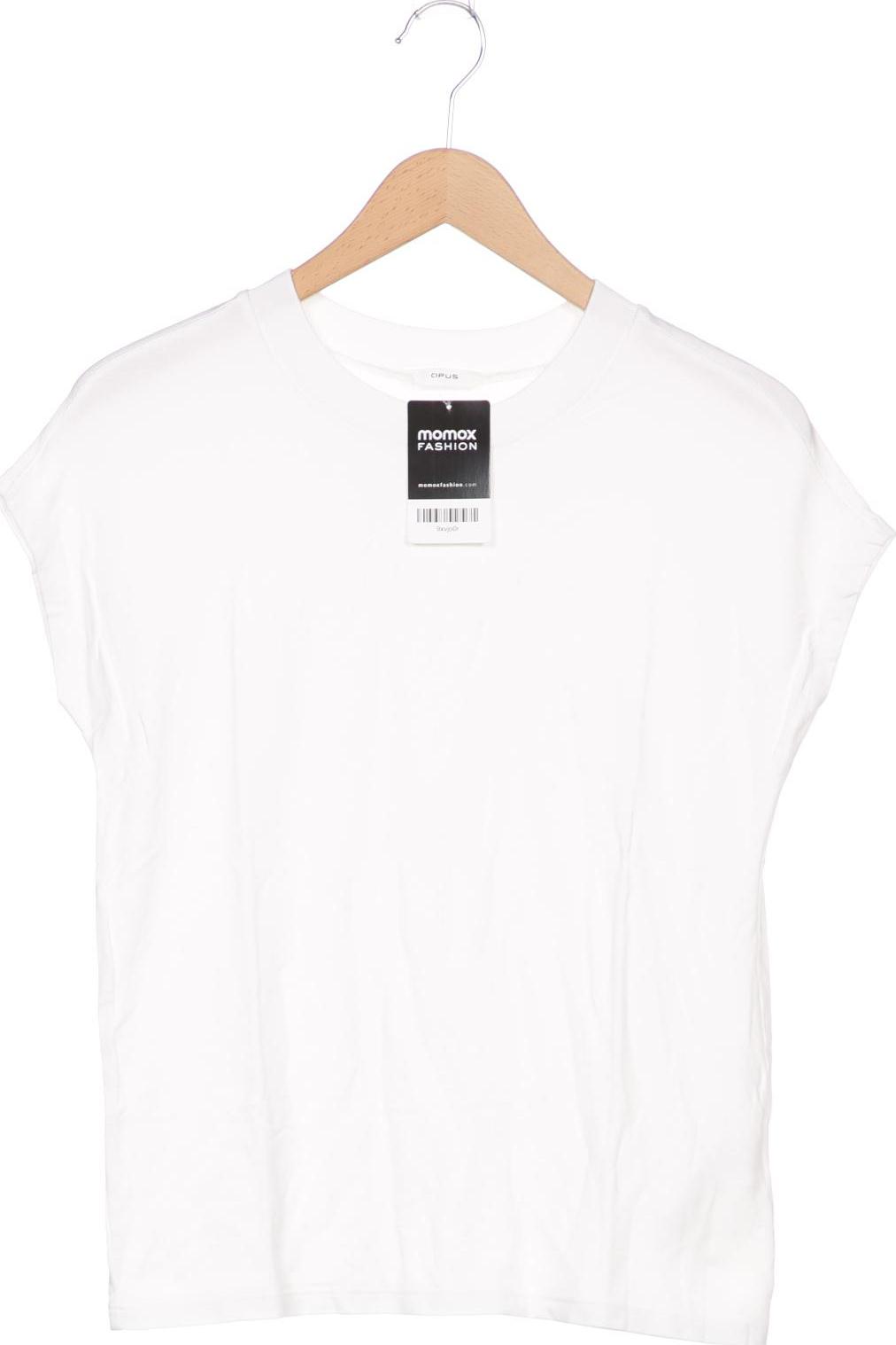 

Opus Damen T-Shirt, weiß, Gr. 36