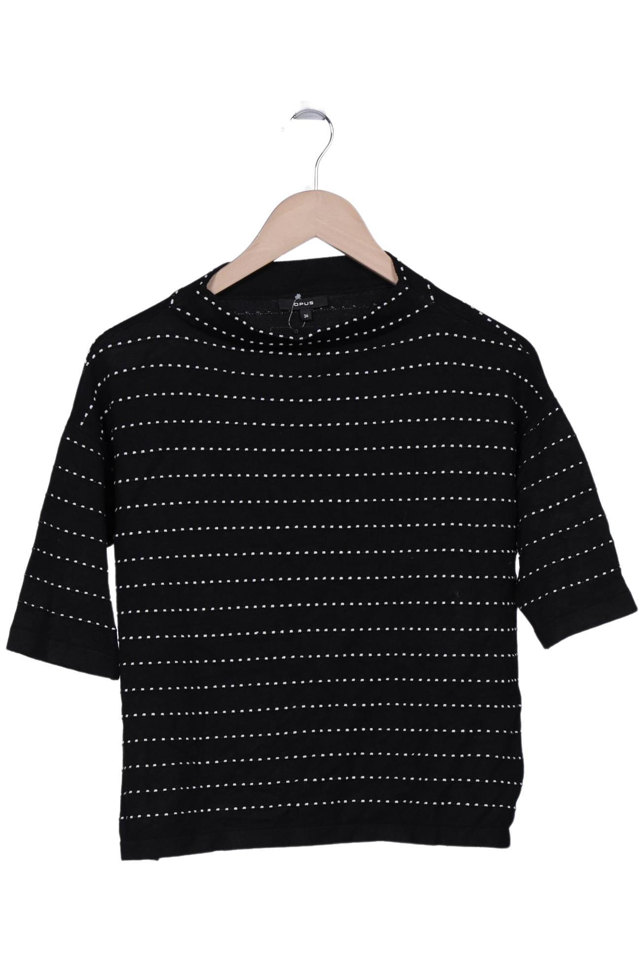 

Opus Damen T-Shirt, schwarz, Gr. 36