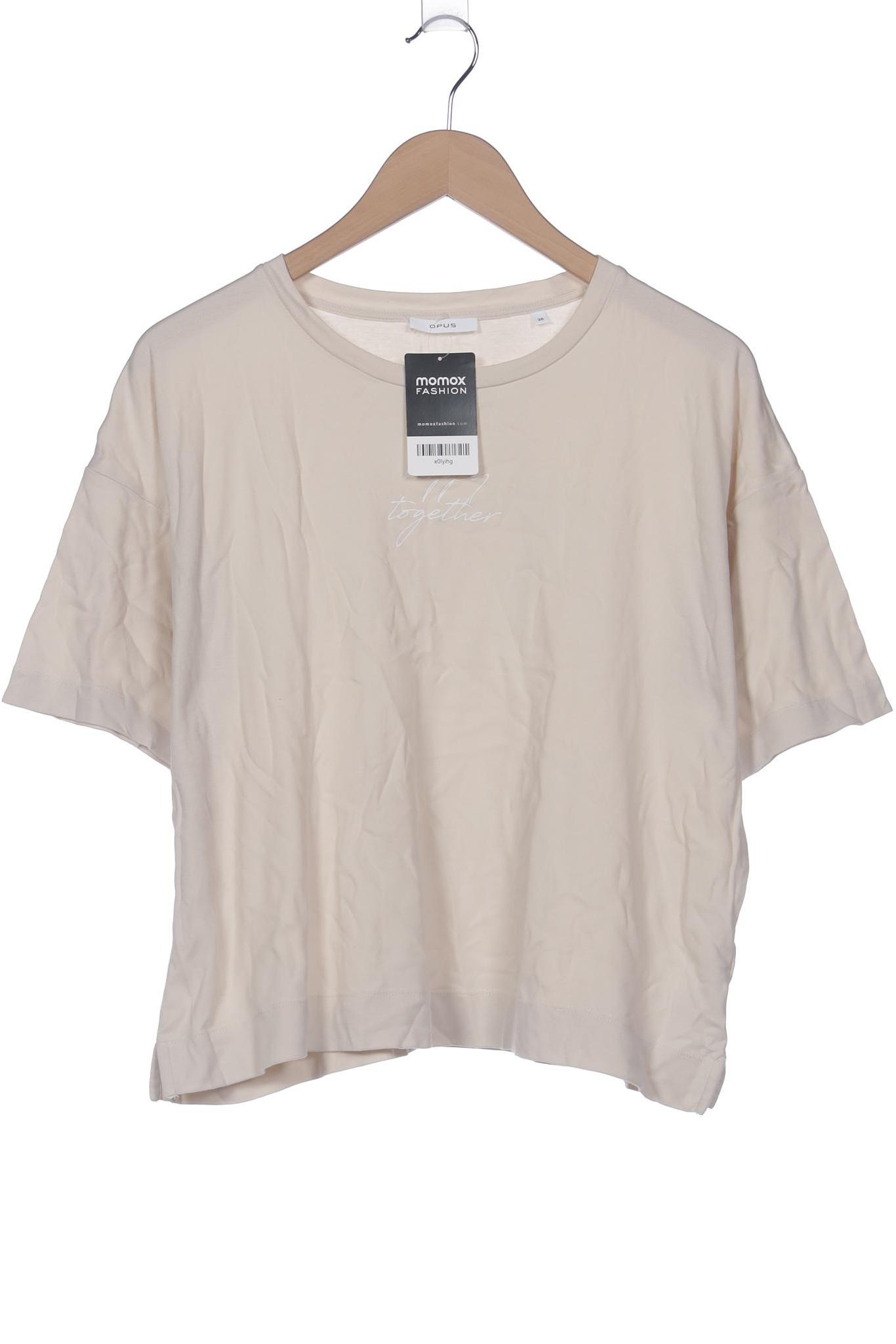 

Opus Damen T-Shirt, cremeweiß, Gr. 38