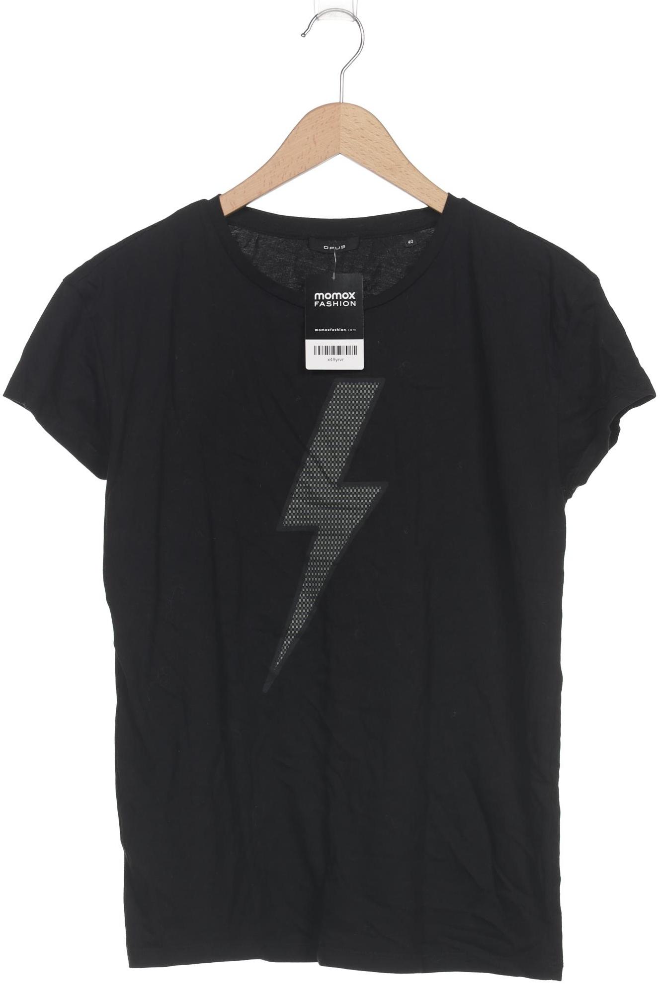 

Opus Damen T-Shirt, schwarz, Gr. 40