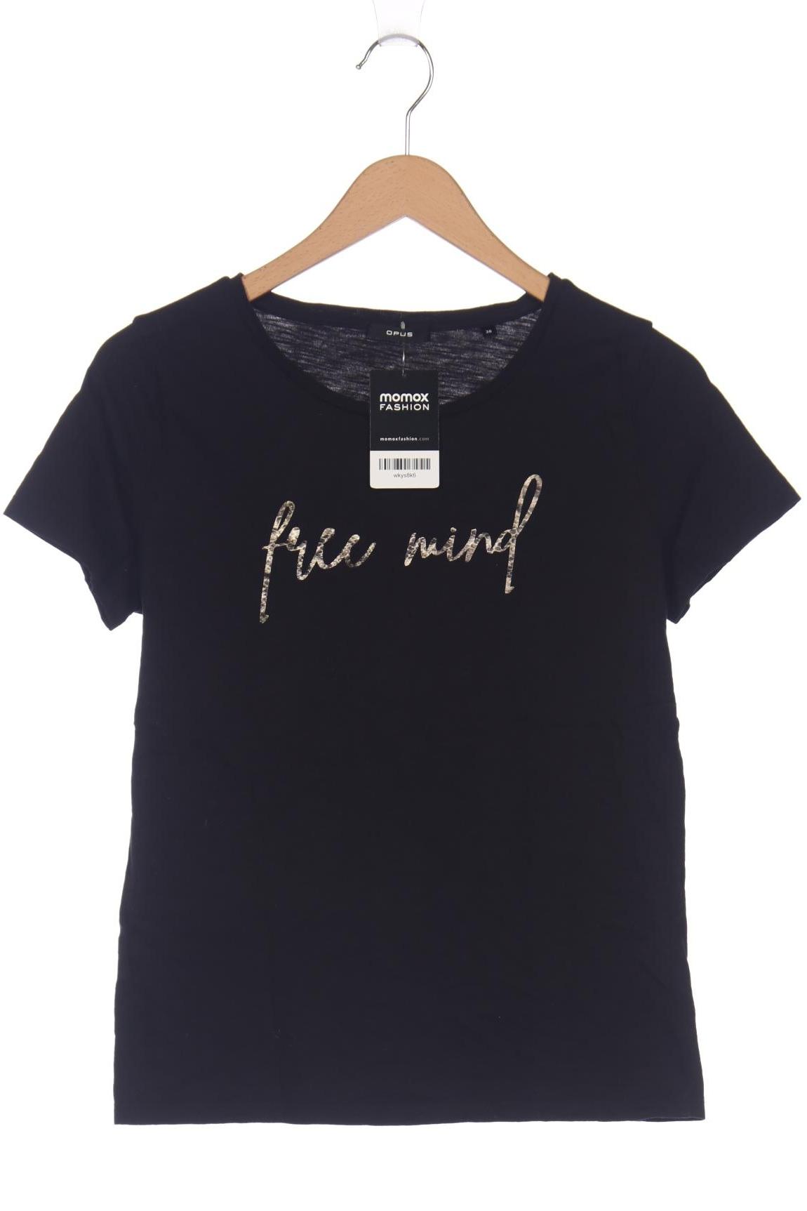 

Opus Damen T-Shirt, schwarz, Gr. 38