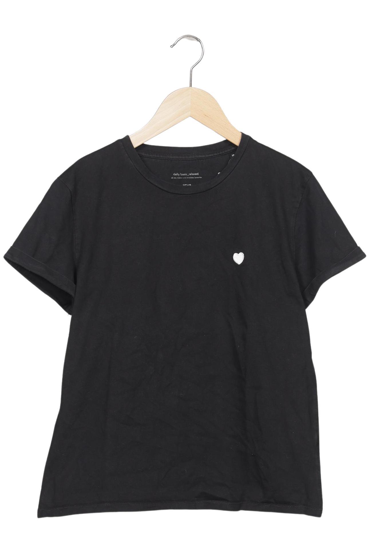 

Opus Damen T-Shirt, schwarz, Gr. 38