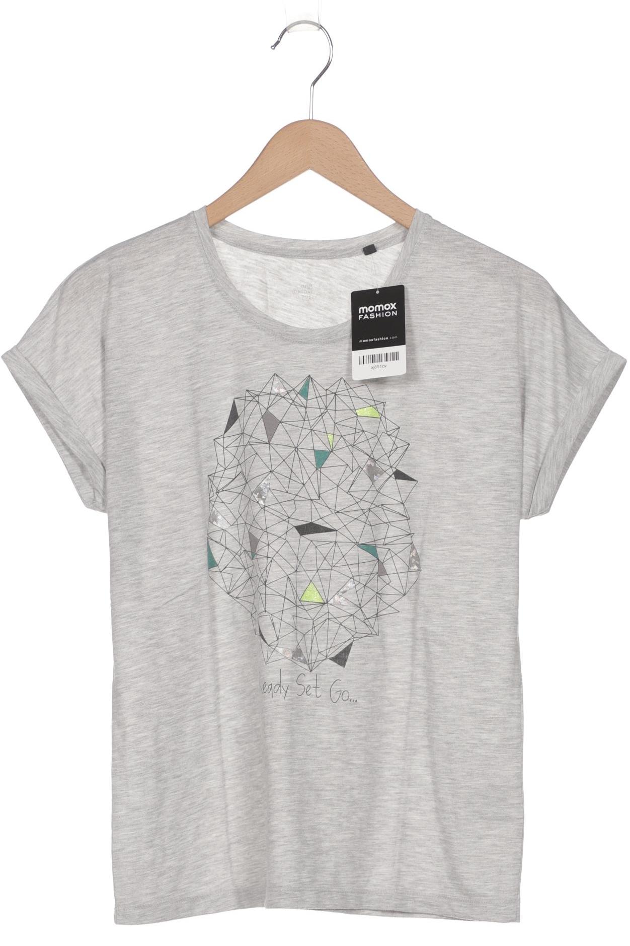 

Opus Damen T-Shirt, grau, Gr. 36