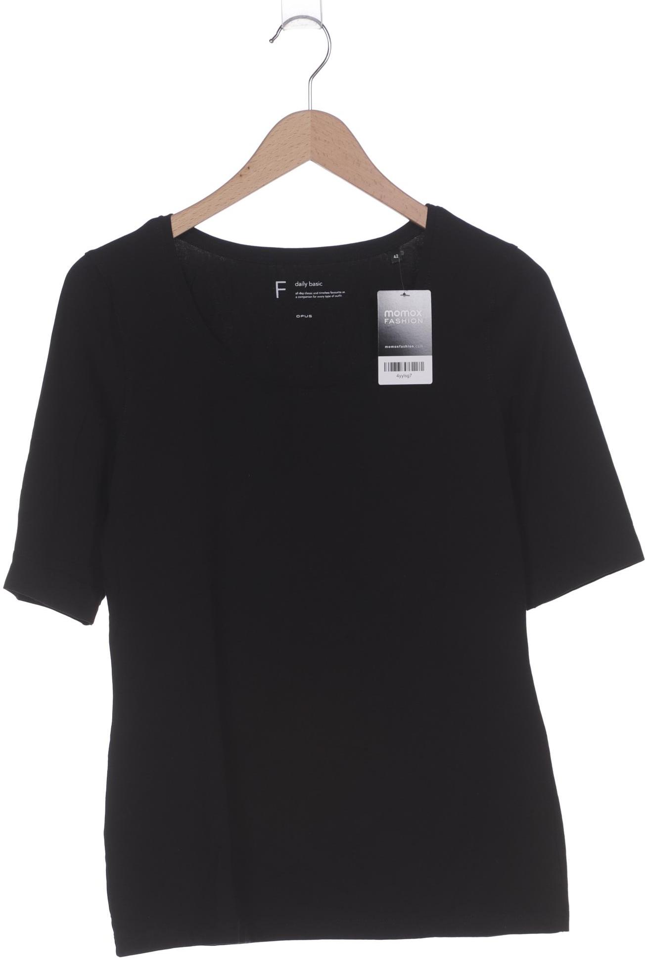 

Opus Damen T-Shirt, schwarz, Gr. 42