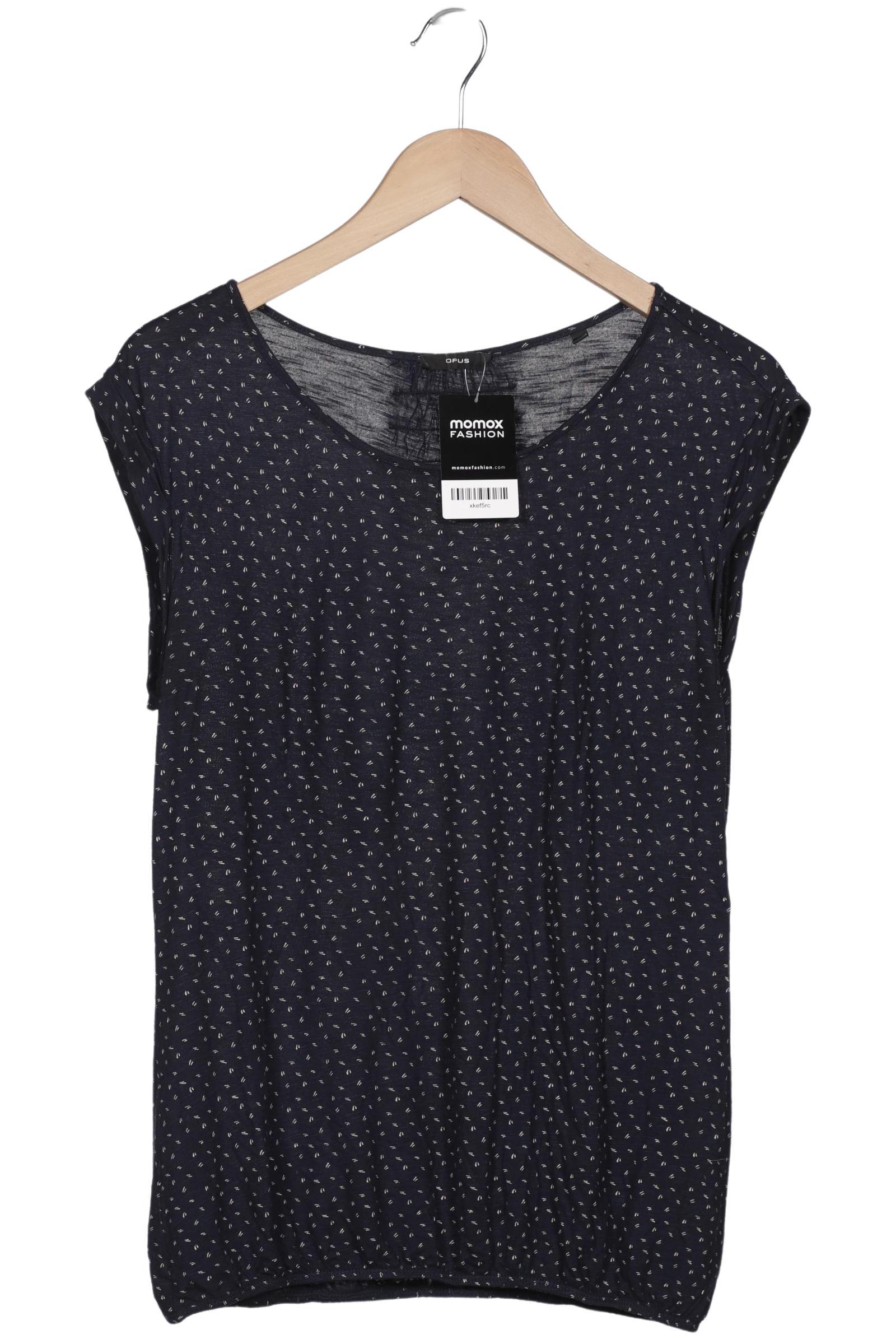 

Opus Damen T-Shirt, marineblau, Gr. 38