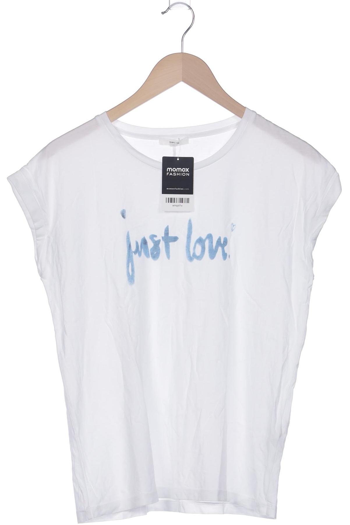 

Opus Damen T-Shirt, weiß, Gr. 36